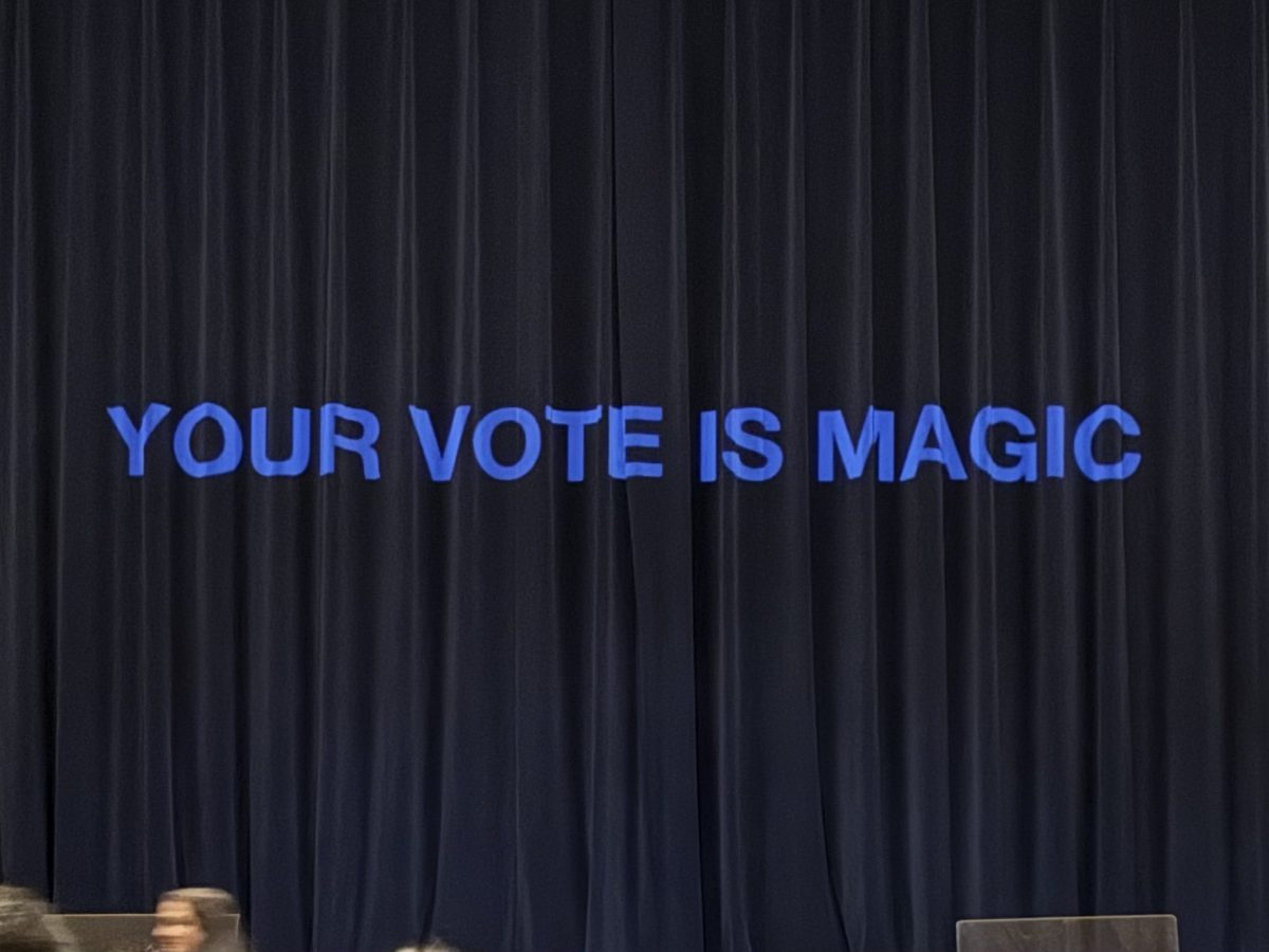 Lyn Dillies Presents “Your Vote is Magic” at SBRHS