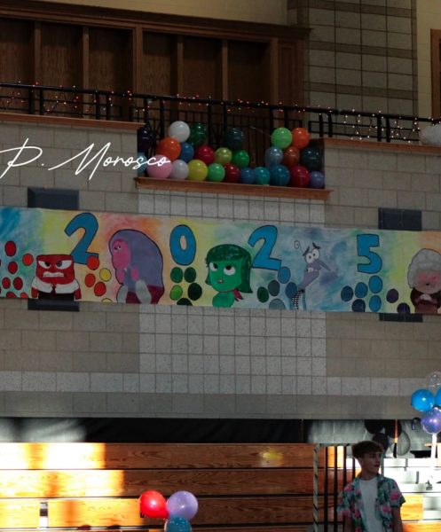 Senior's class banner