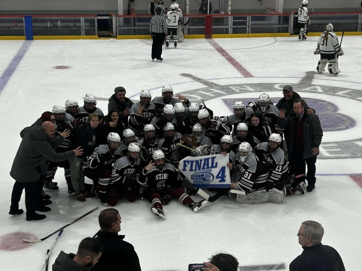 Girls ice hockey team